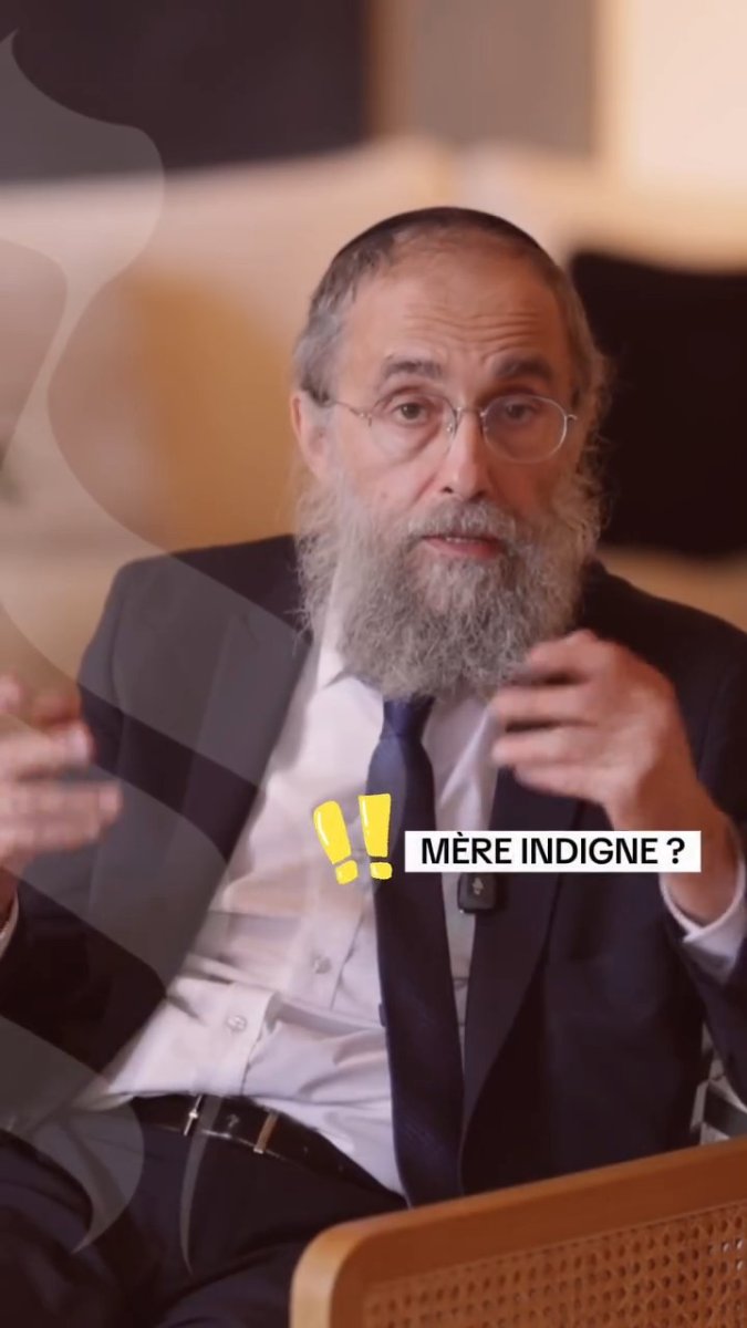 Mère indigne - Rav Lemmel
