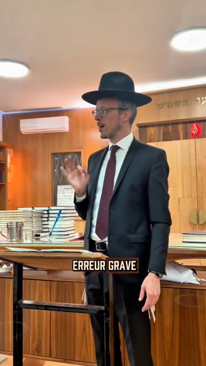 Savoir tirer les leçons-Rav Gobert