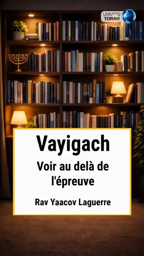Voir au delà de l'épreuve-Rav Laguerre