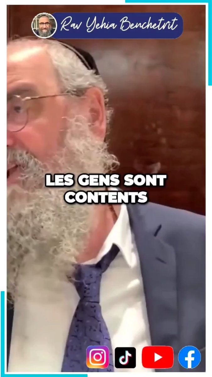 Le niveau des influenceurs-Rav Benchetrit
