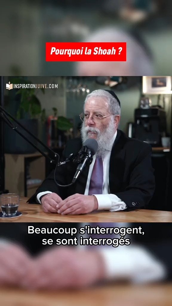Pourquoi la Shoa-Rav Nisenbaum