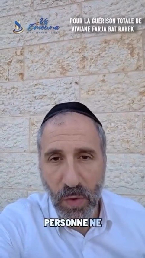 Ce n'est pas Trump qui décide-Rav Ichay