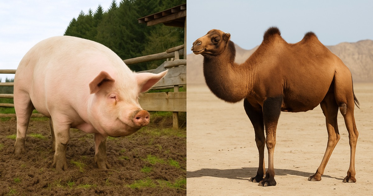 La symbolique du cochon et du chameau dans la Kacheroute