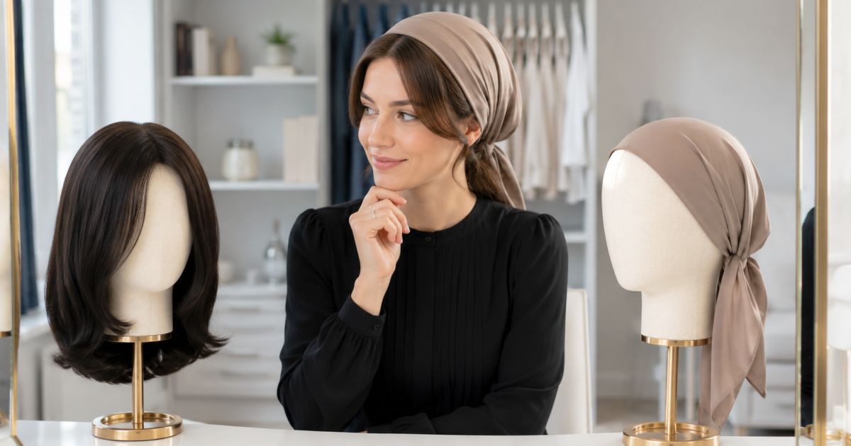 Foulard ou perruque?