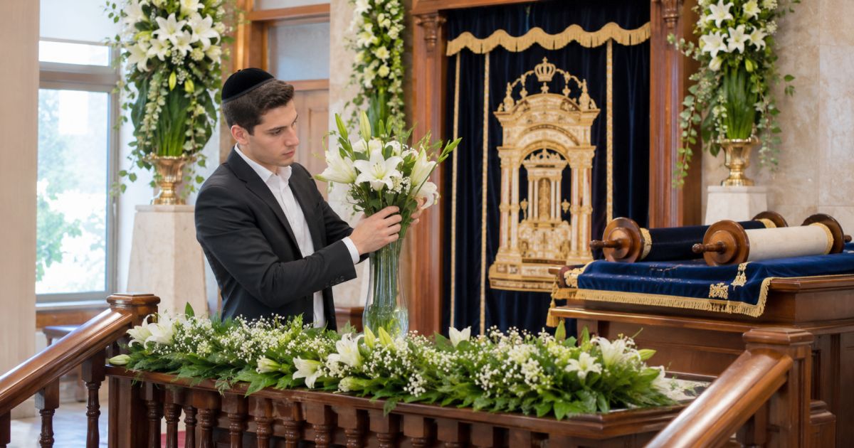 Fleurir la Synagogue à Chavou’ote
