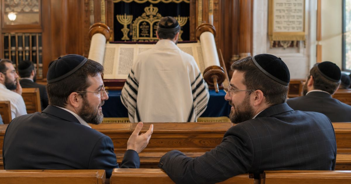 Parler pendant la lecture de la Tora