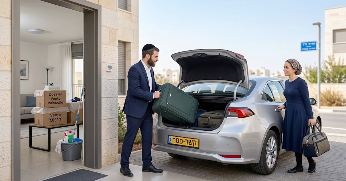 Quitter son domicile avant Péssa’h