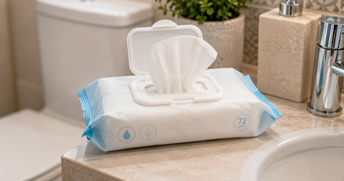 Utiliser des lingettes humidifiées pour bébé pendant le chabbate