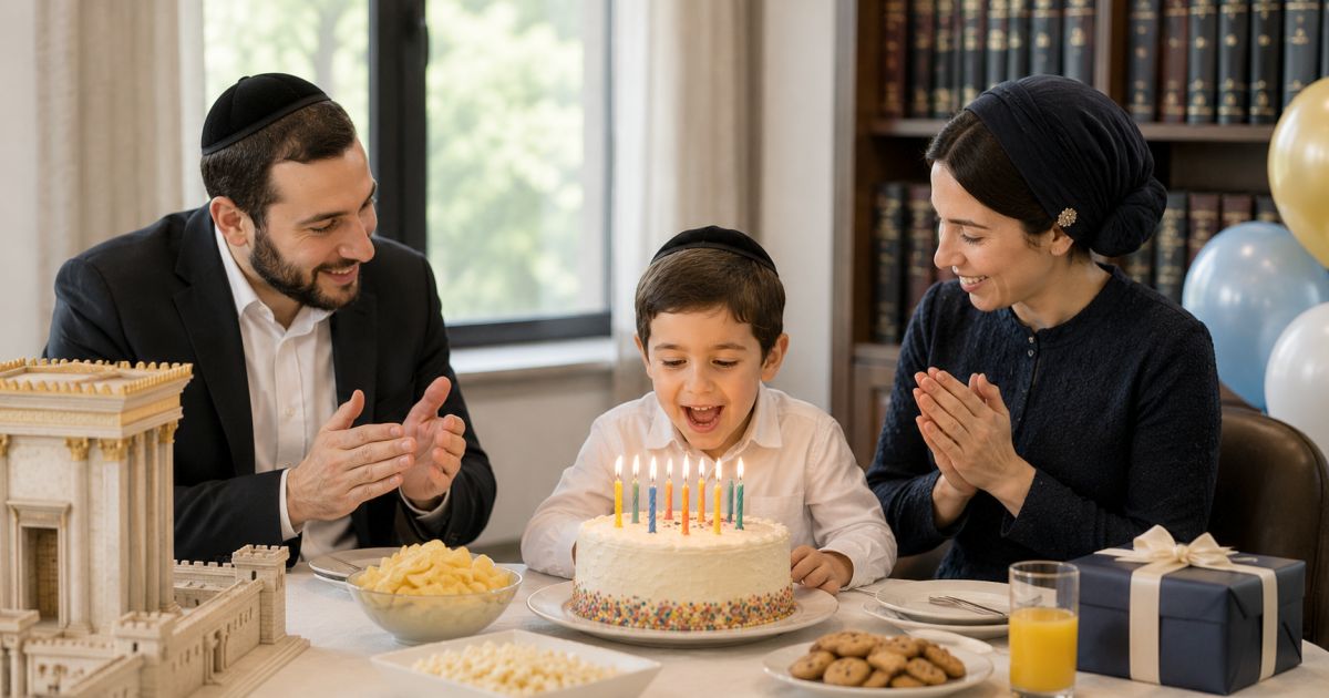 Fêter l'anniversaire d'un enfant durant la semaine du 9 av