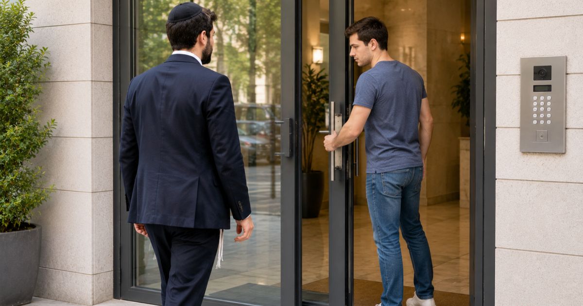 Quand on transgresse le Chabbate pour vous ouvrir la porte