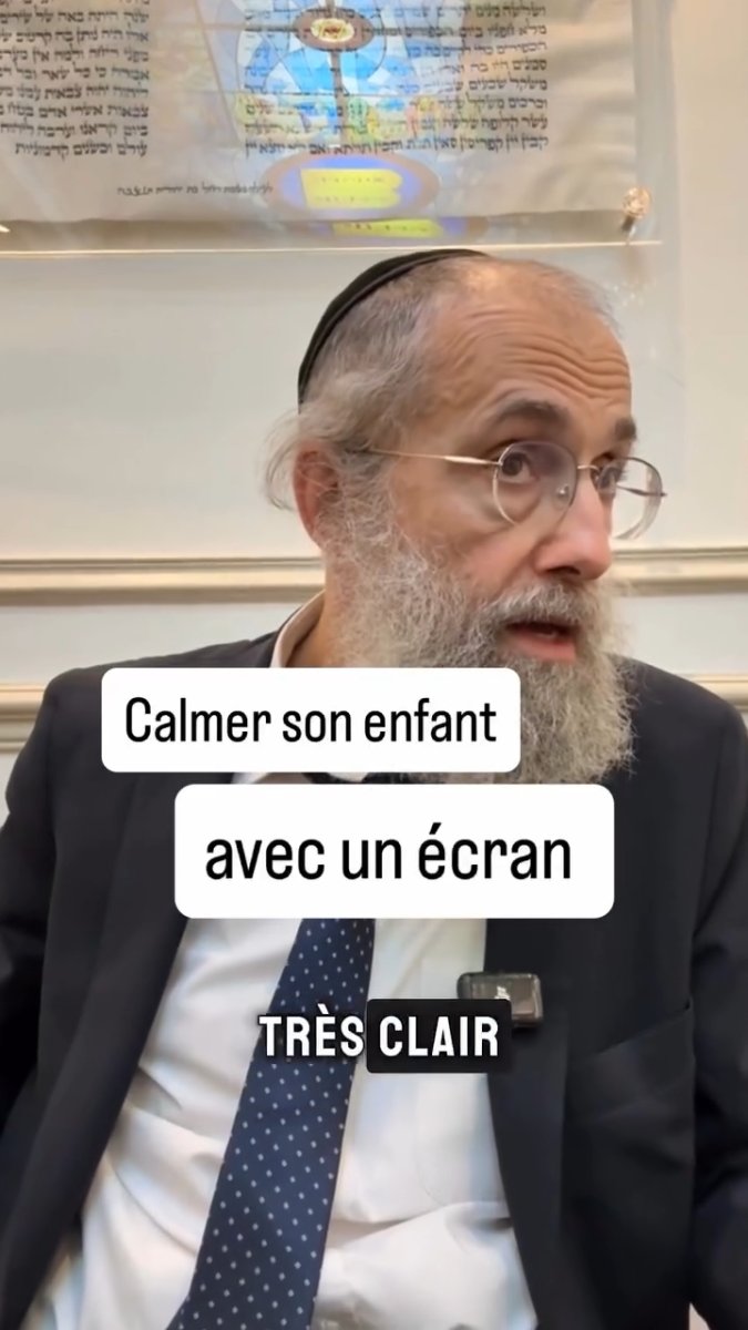 Calmer son enfant avec un écran - Rav Lemel