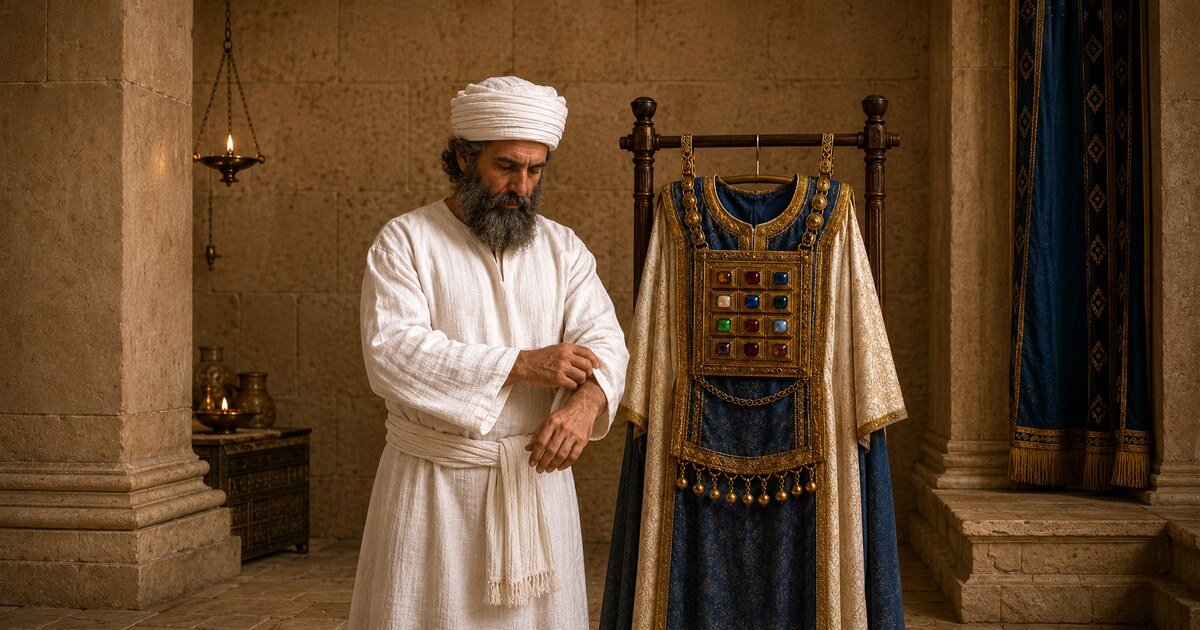 Pourquoi le Cohen Gadol retirait-il ses vêtements d’or avant d’entrer dans le Saint des saints ?