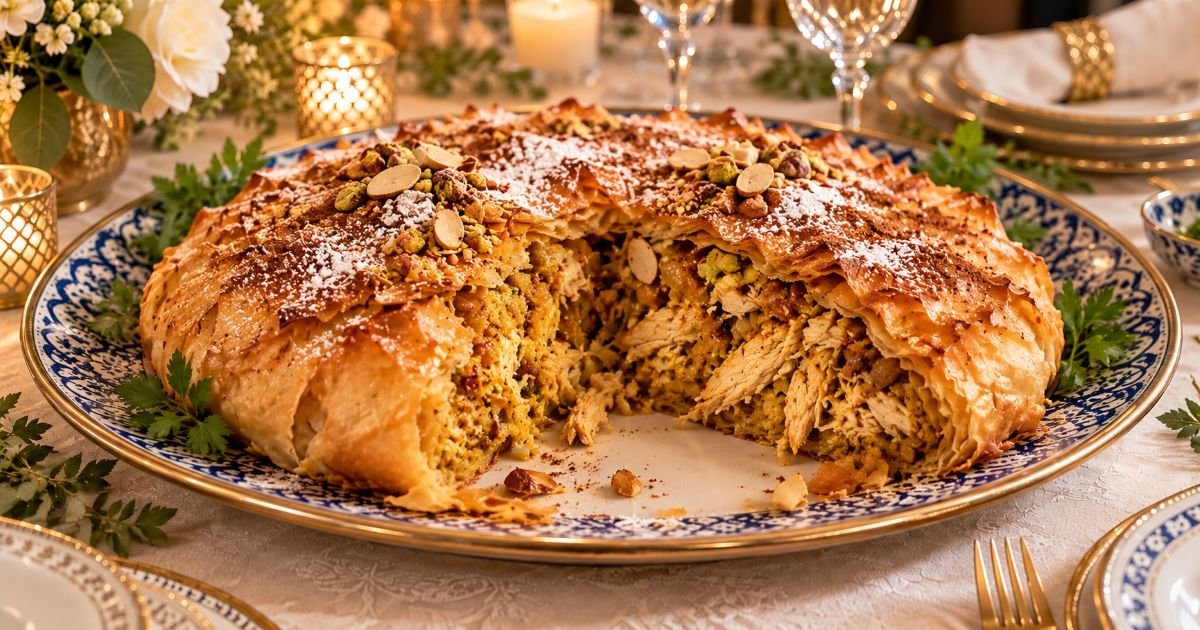 Pastilla marocaine au poulet pour Sim’hat Torah