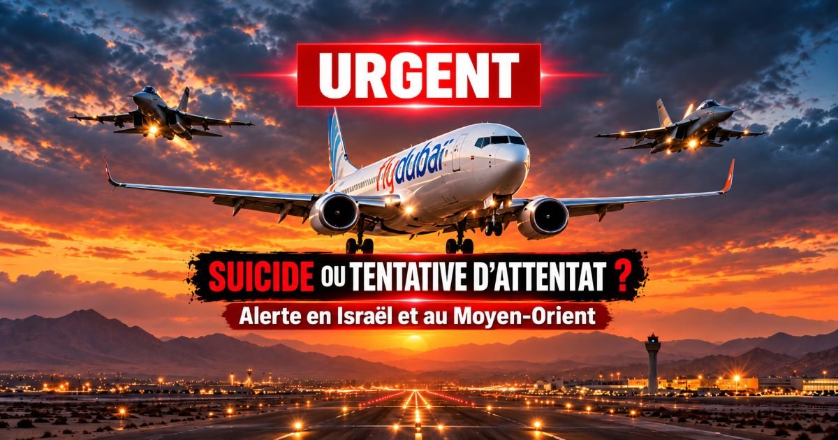 Vol Dubaï-Israël : une lutte dans le cockpit déclenche l’alerte militaire