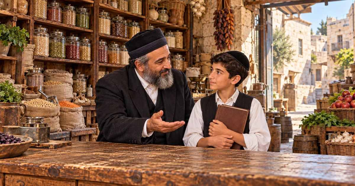 Le maître qui voulait remplacer le jeune Ovadia Yossef à l'épicerie